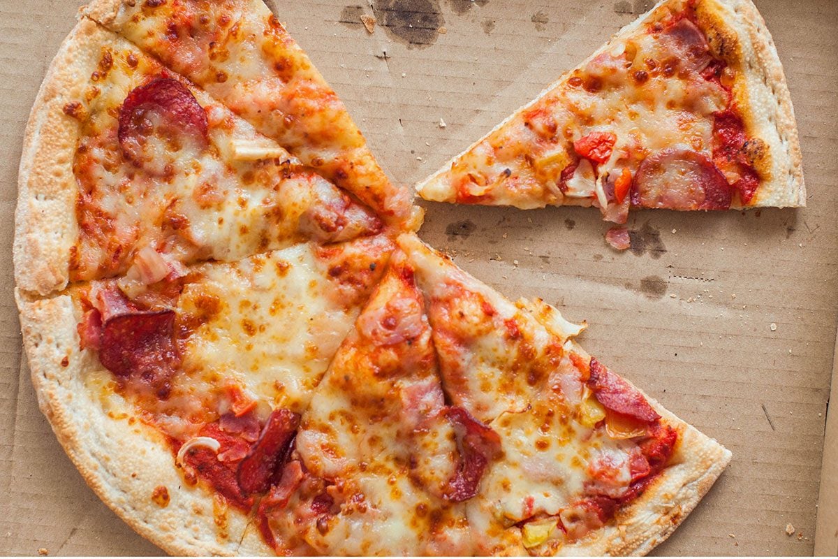 Turn Leftover Pizza Into Crispy Salad Croutons